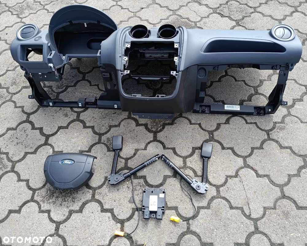 Fiesta MK6 deska poduszka airbag kierowcy pasażera napinacz sensor LIFT Ford