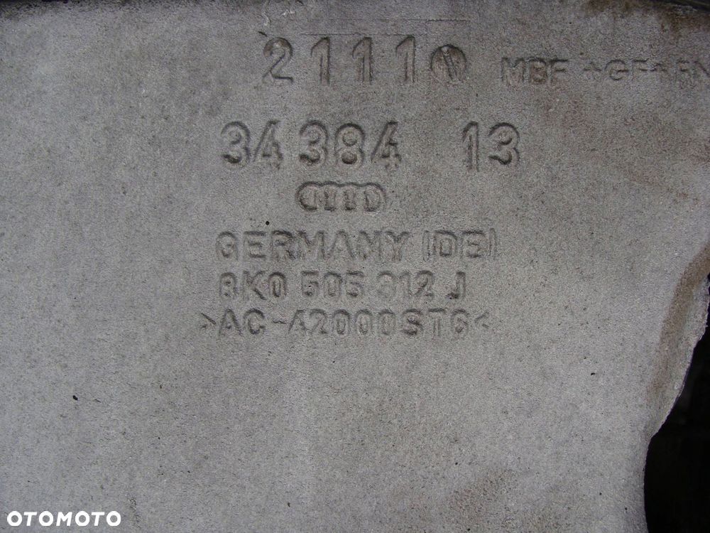 belka oś tylna audi a4 a5 b8 2wd - 11