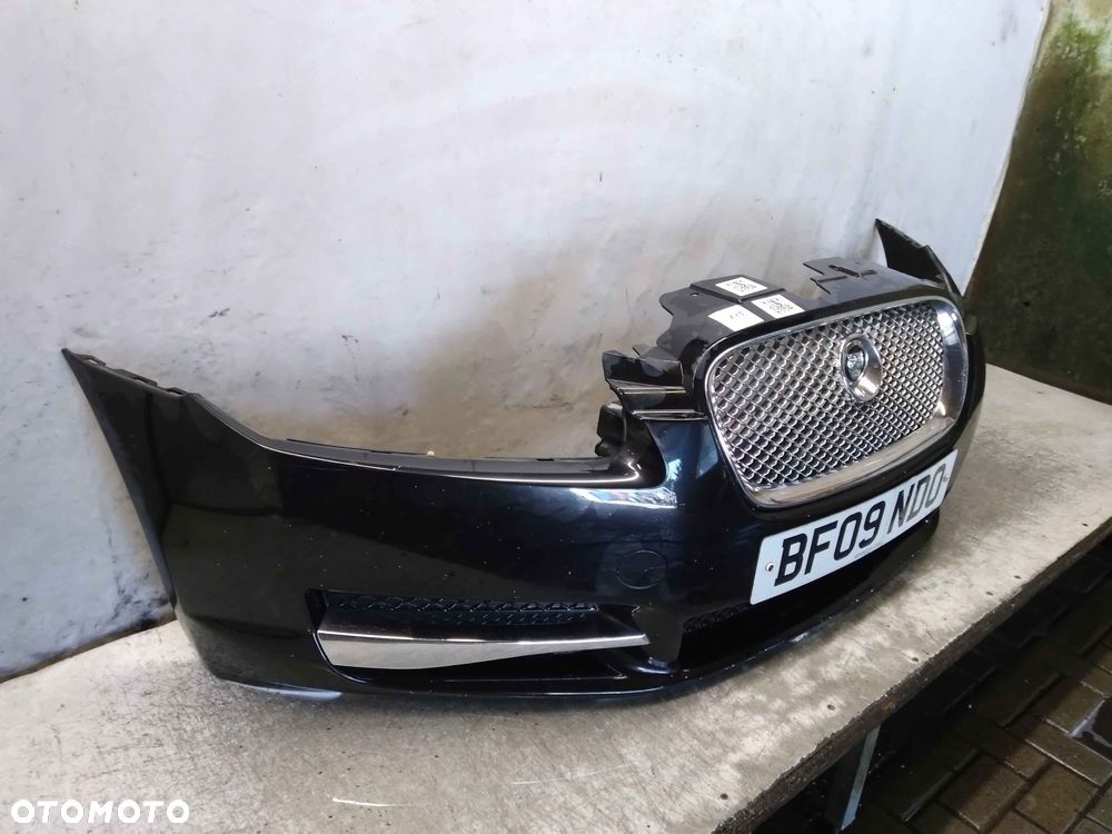 ^ ZDERZAK PRZÓD PRZEDNI JAGUAR XF X250 PEL CZARNY - 4