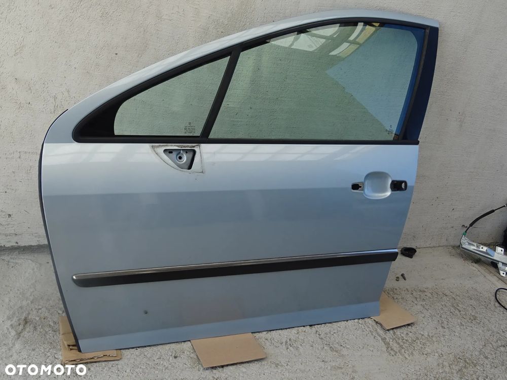 Peugeot 407 full drzwi lewy przód lewe przednie EYLC - 4