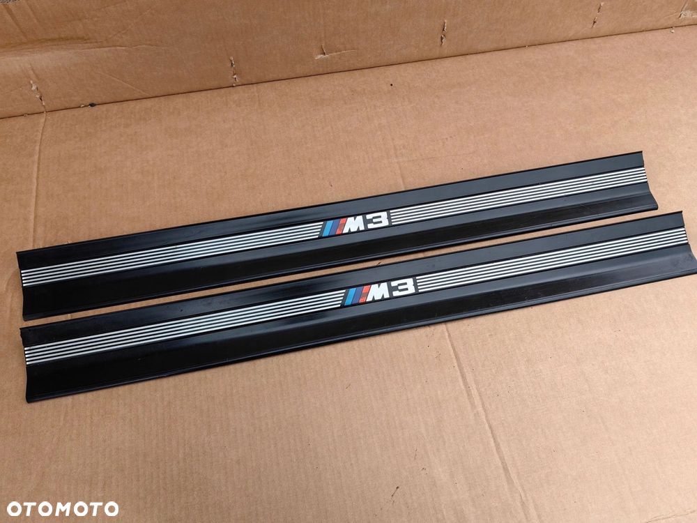 Listwy na progi progowe BMW e36 M3 Coupe Cabrio m-pakiet RARYTAS - 1