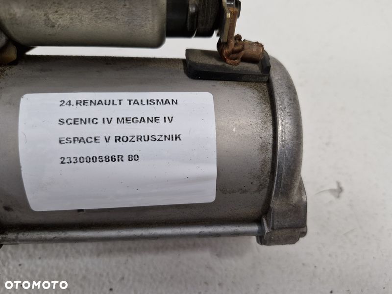 RENAULT TALISMAN MEGANE SCENIC 4 IV ESPACE 5 V 1.6 DCI ROZRUSZNIK 233000686R - 2