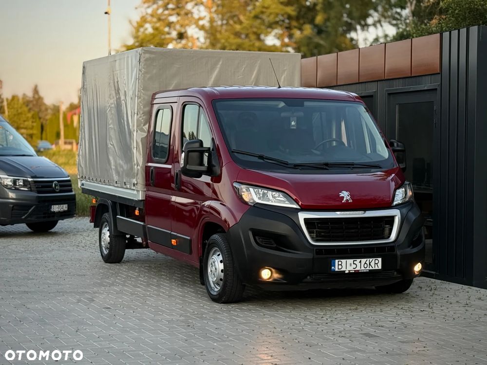 Peugeot Boxer 2.2 HDI /123.914KM PRZEBIEG /  2020 ROK PRODUKCJI / Doka Brygadówka Podwójna Kabina 7-osobowa / Bezwypadkowy / ZAREJESTROWANY W PL - 3