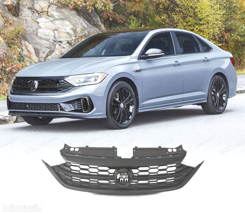 GRELHA VOLKSWAGEN VW JETTA 23- LOOK GLI PRETO - 1