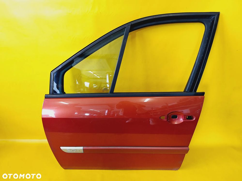 DRZWI PRAWY PRZÓD PRAWE PRZEDNIE RENAULT SCENIC II 03-06 LAK: TE876 N1808 - 1