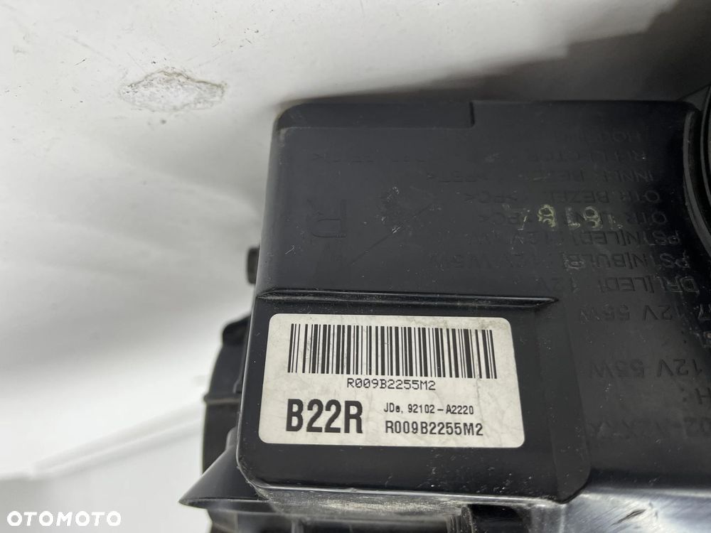 Lampa reflektor Kia Ceed II 2 Proceed 2 II 12-18r. prawa przednia soczewka + pasek LED prawy przód E - 12