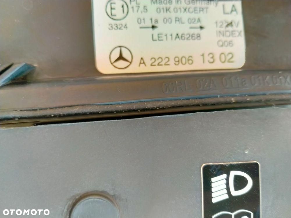 MERCEDES W222 197 BENZYNA MASKA ZDERZAK LAMPA BŁOTNIK PAS PRZEDNI - 20