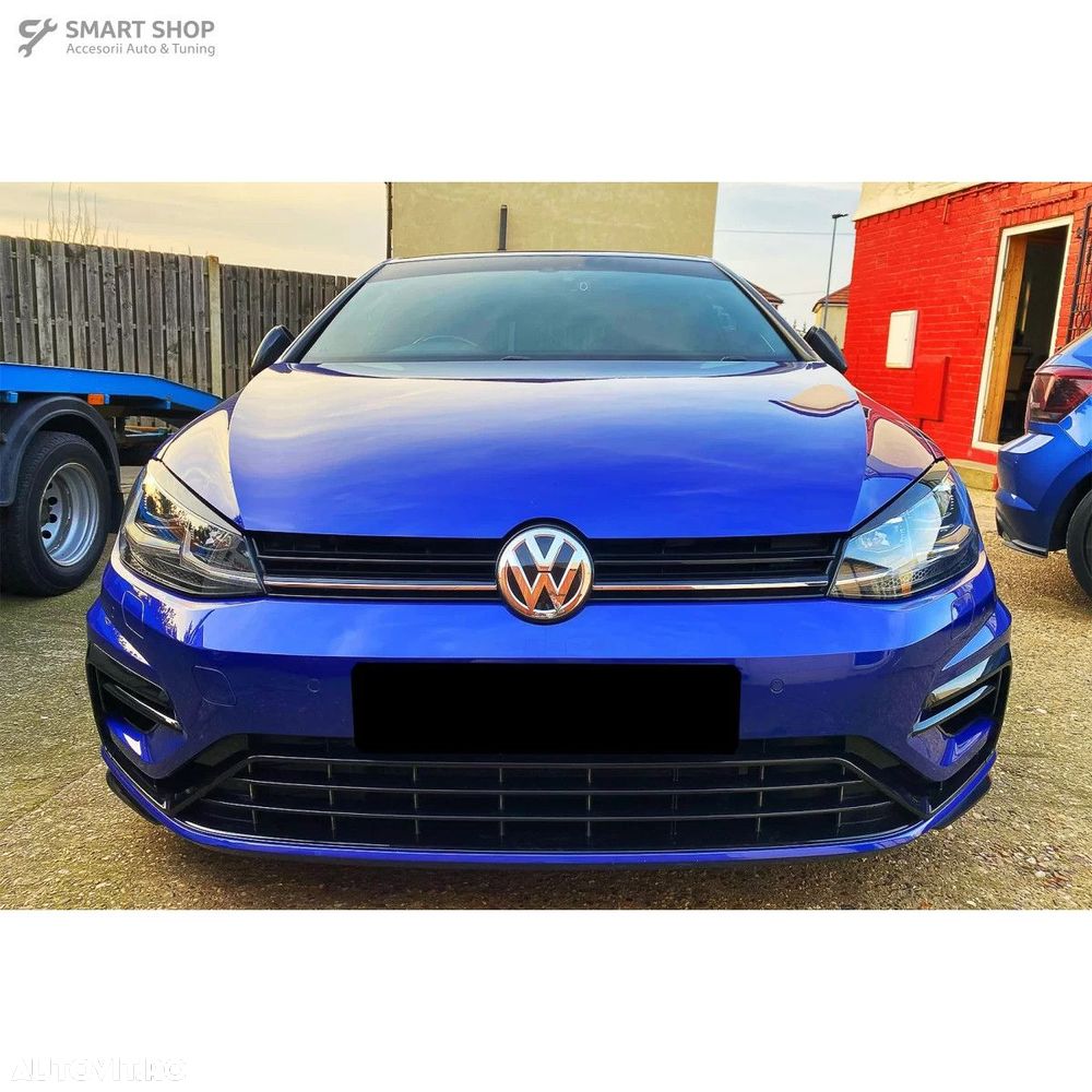 Pleoape Faruri VW Golf VII 7 5G (2013-2017) Negru Lucios - 5