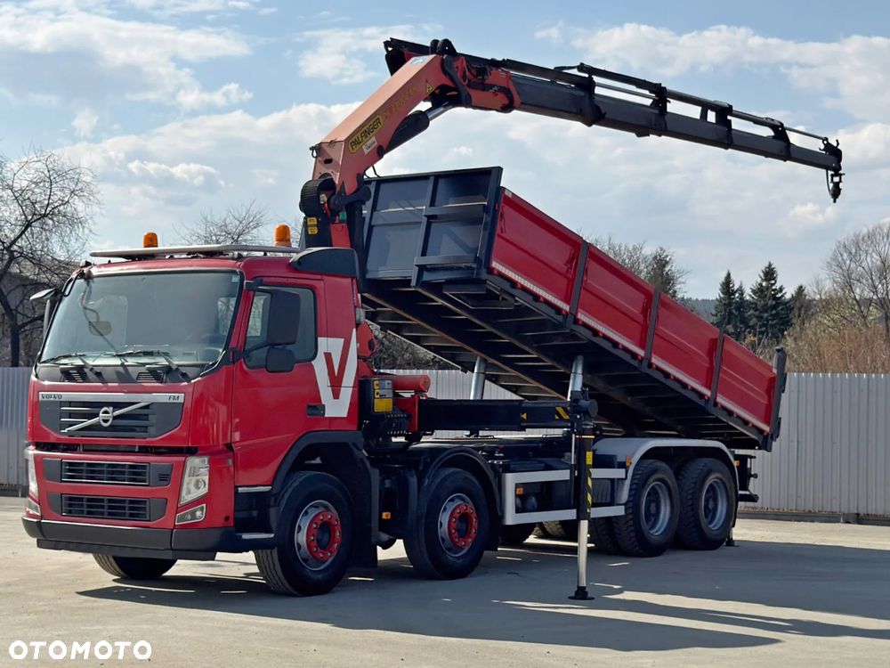 Volvo FM 420 Wywrotka 6,40m* PALFINGER PK 33002 + PILOT / 8x4 - 2