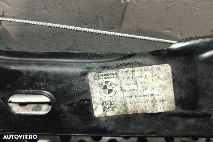 Macara geam fata stanga electrica 7242555 7242555 BMW X1 E84 [facelif - 4