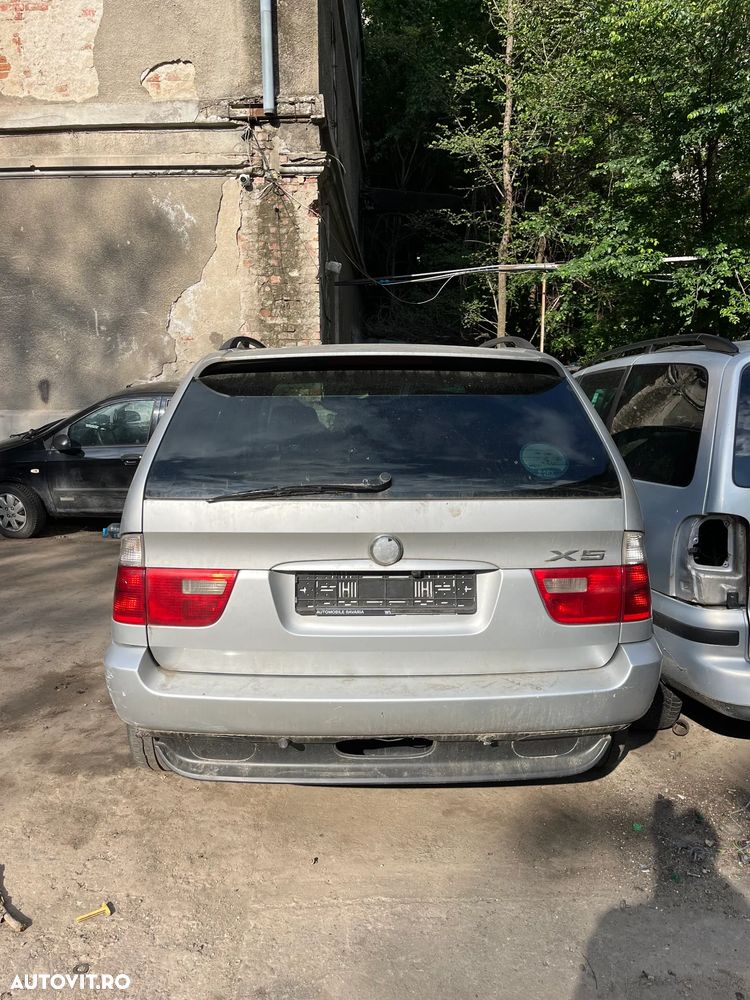 Dezmembrez Bmw X5 E53 facelift 2006 gri argintiu 3.0D 218CP xenon trapa - 2
