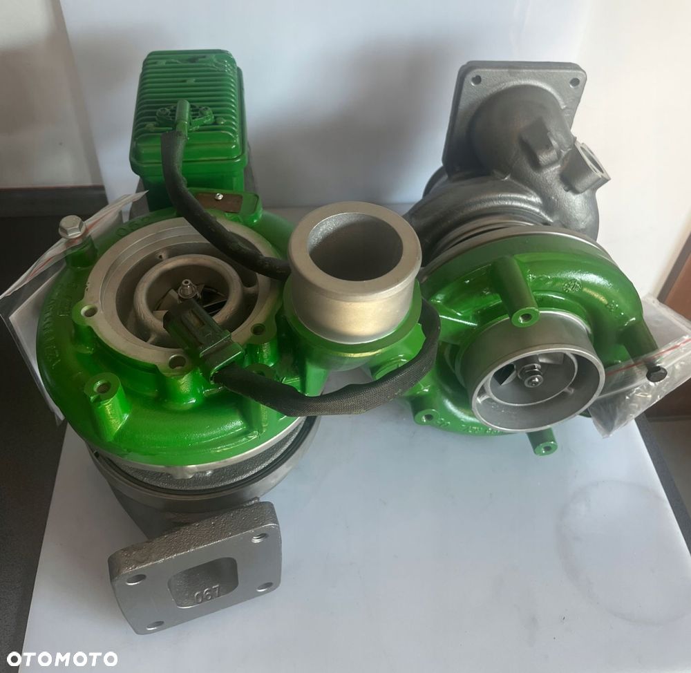 turbosprężarka biturbo john deere dz100202 re543655 + rabat 2000zł opis - 2