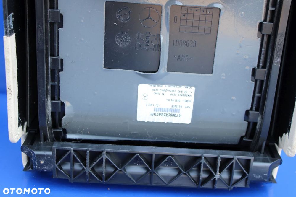Podłokietnik schowek tył tylny OE Mercedes CL W216 C216 Lift A2168400274 - 11