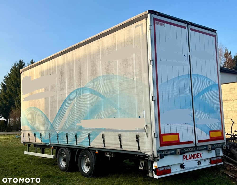 Plandex PRZYCZEPA TANDEM / GÓRNY ZACZEP / 18 EUROPALET / 2019 ROK / MAŁO UŻYWANA / 7200 KG ŁADOWNOŚCI  / 2 OSIE - 3