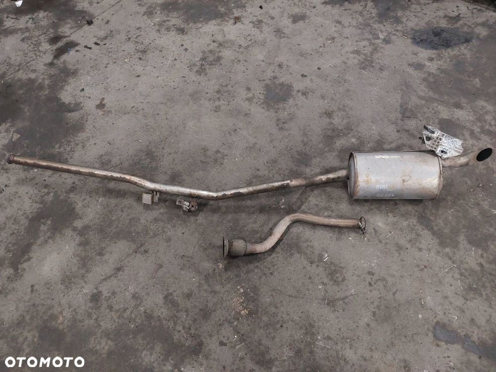 TŁUMIK WYDECH KOŃCOWY POCZĄTKOWY RENAULT CLIO II 1.5 DCI - 9