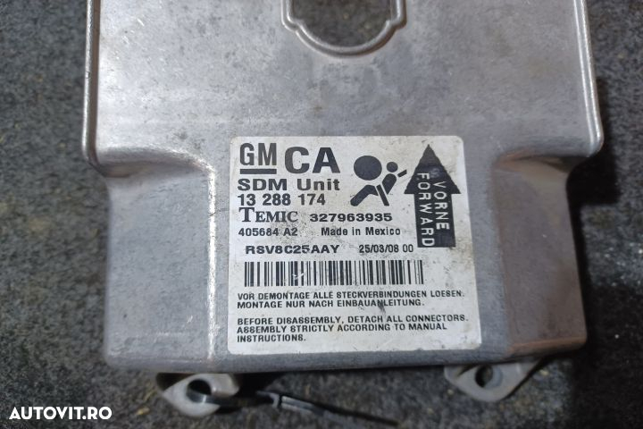 Calculator airbag 13288174 Opel Astra H [2004 - 2007] Hatchback 1.7 C - 4