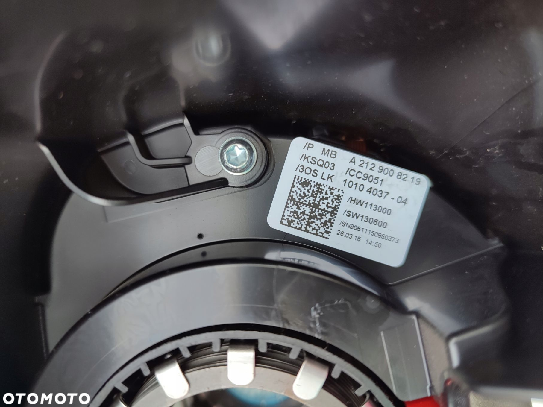 Przełącznik zespolony manetki MERCEDES GLK X204 W212 EUROPA A2129008219 - 7