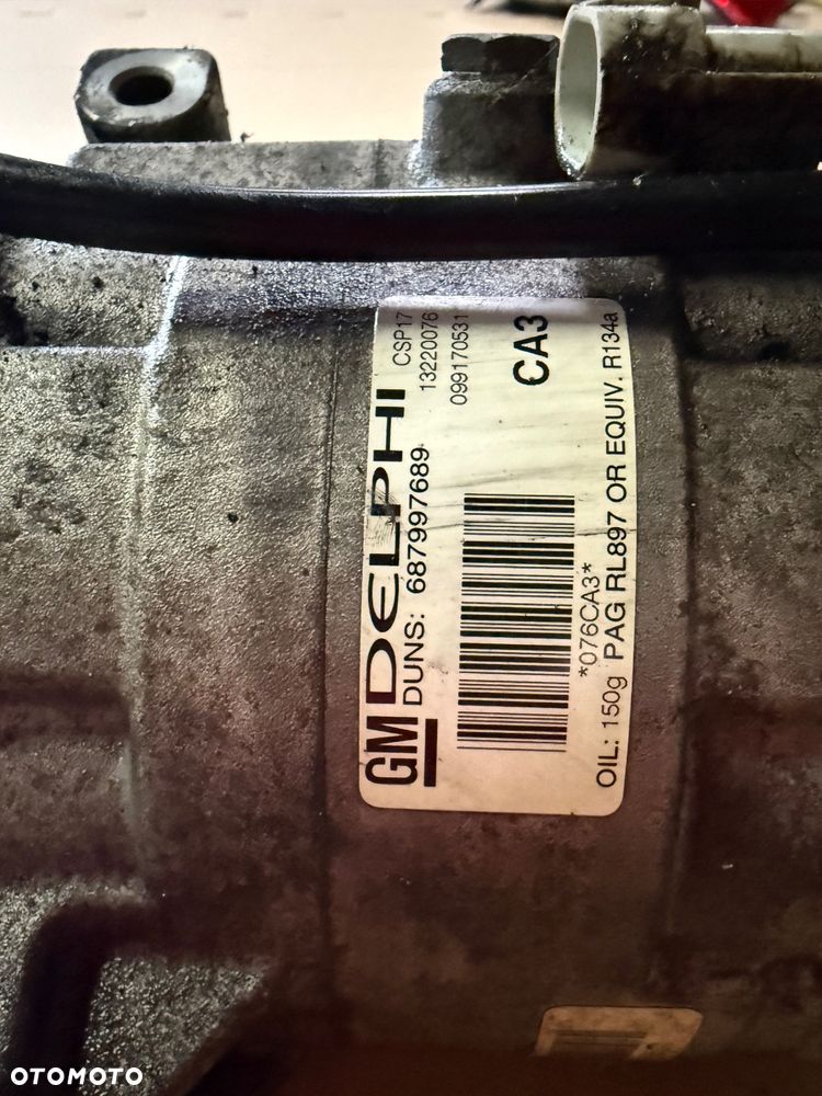 SPRĘŻARKA KLIMATYZACJI INSIGNIA 687997689 , 13220076 -WYSYŁKA- - 2