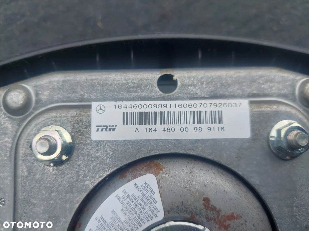 MERCEDES GL X164 ML PODUSZKA KIEROWCY W KIEROWNICE A1644600098 - 3