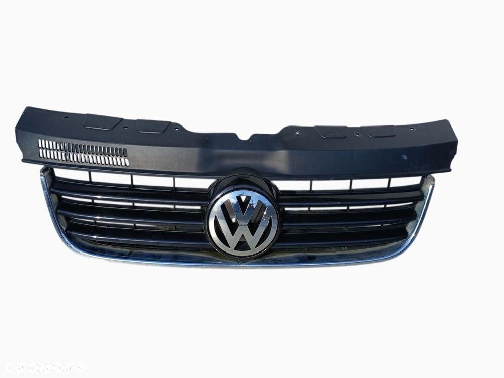 ATRAPA GRILL KRATKA CHROM VOLKSWAGEN TRANSPORTER T5 MULTIVAN 7H5807101/8 - 1