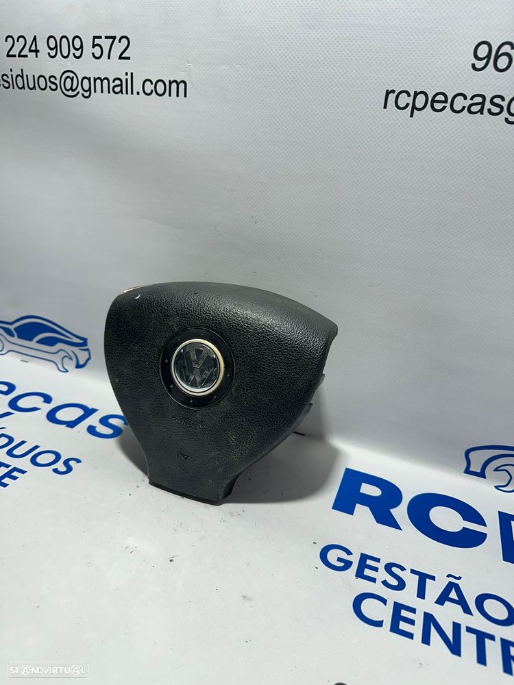 .Airbag Volante Condutor Guiador Original VW Volkswagen Polo 9N MK4 6Q0880201AA 2001 - 2009 - 3