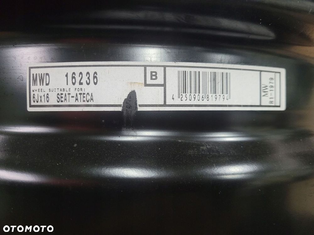 FELGI STALOWE 16 AUDI Q2 SEAT ATECA SKODA KAROQ VW T-ROC 6J 16 ET43 - 9