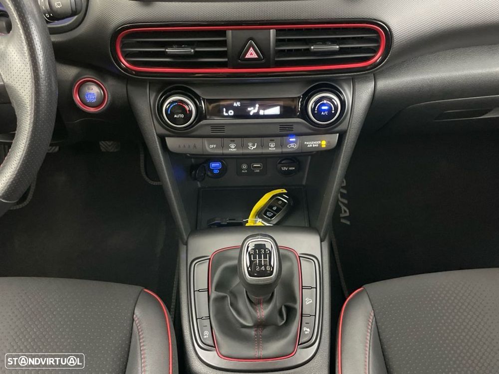 Hyundai Kauai 1.0 T-GDi Premium Pele/Tec Ver.+Nav+Vision - 16