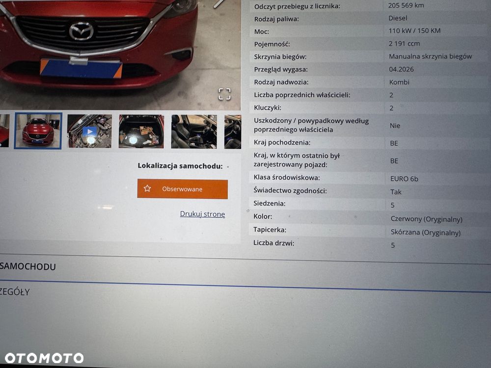 Mazda 6 SKYACTIV-D 175 i-ELOOP Sports-Line - 34