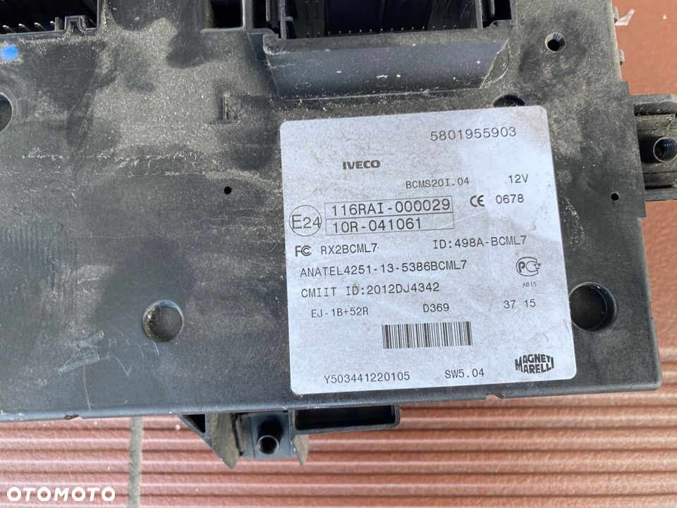 Iveco Daily 35s13 2,3 zestaw sterownik 0281030169 - 3