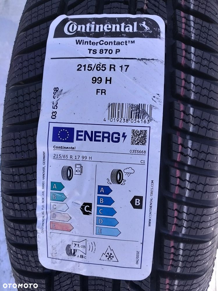 2x nowa opona zimowa CONTINENTAL WinterContact TS 870 P 215/65 R17 99H - 11