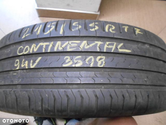 Opona pojedyńcza 215/55r17 continental conti eco contact 5 6,7mm lato - 1