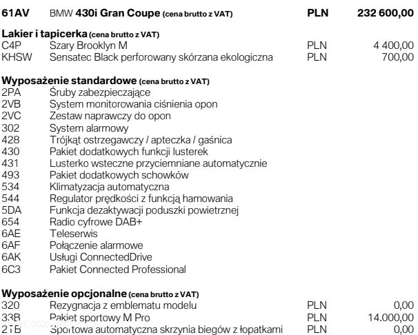 BMW Seria 4 430i M Sport sport - 29