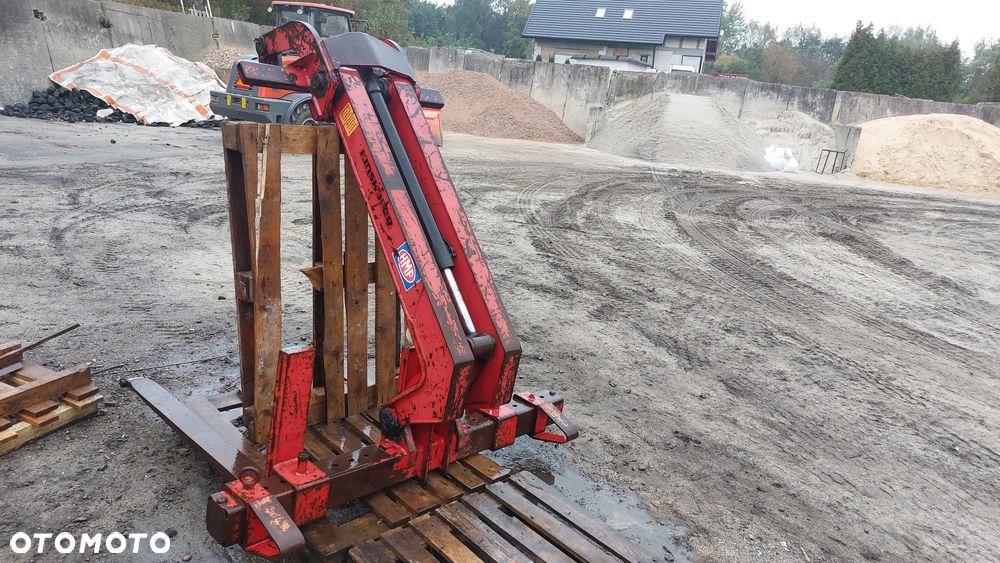 Widły hydrauliczne regulowane oryginalne HMF Kinshofer 461 do HDS, dźwigu, suwnicy - 1