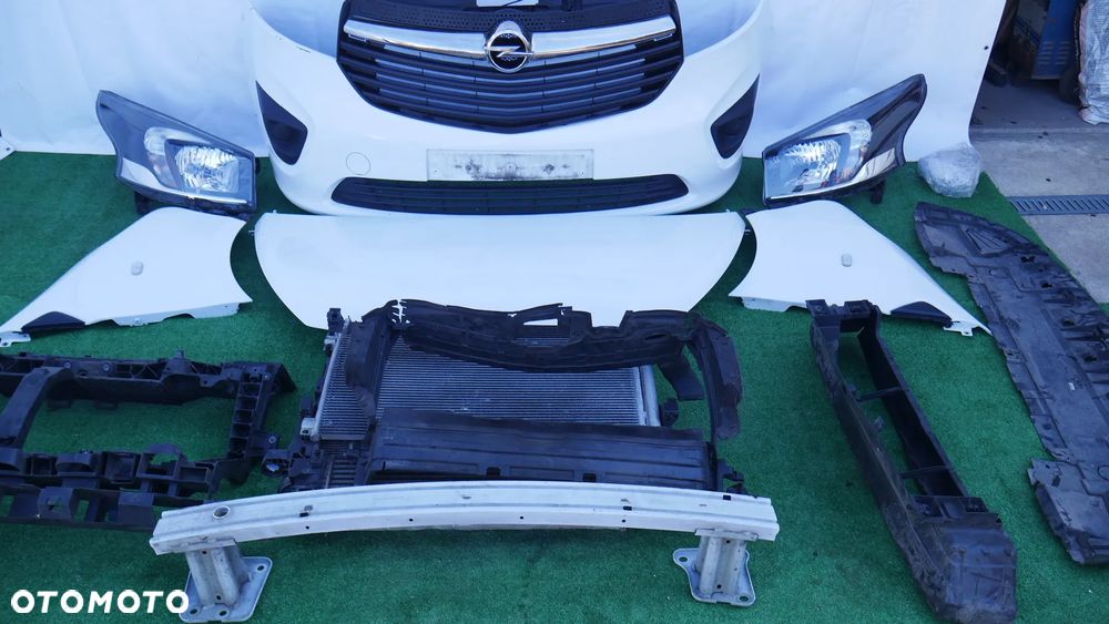 MASKA ZDERZAK LAMPY BŁOTNIKI PAS PRZEDNI CHŁODNICE BELKI OPEL VIVARO C - 2