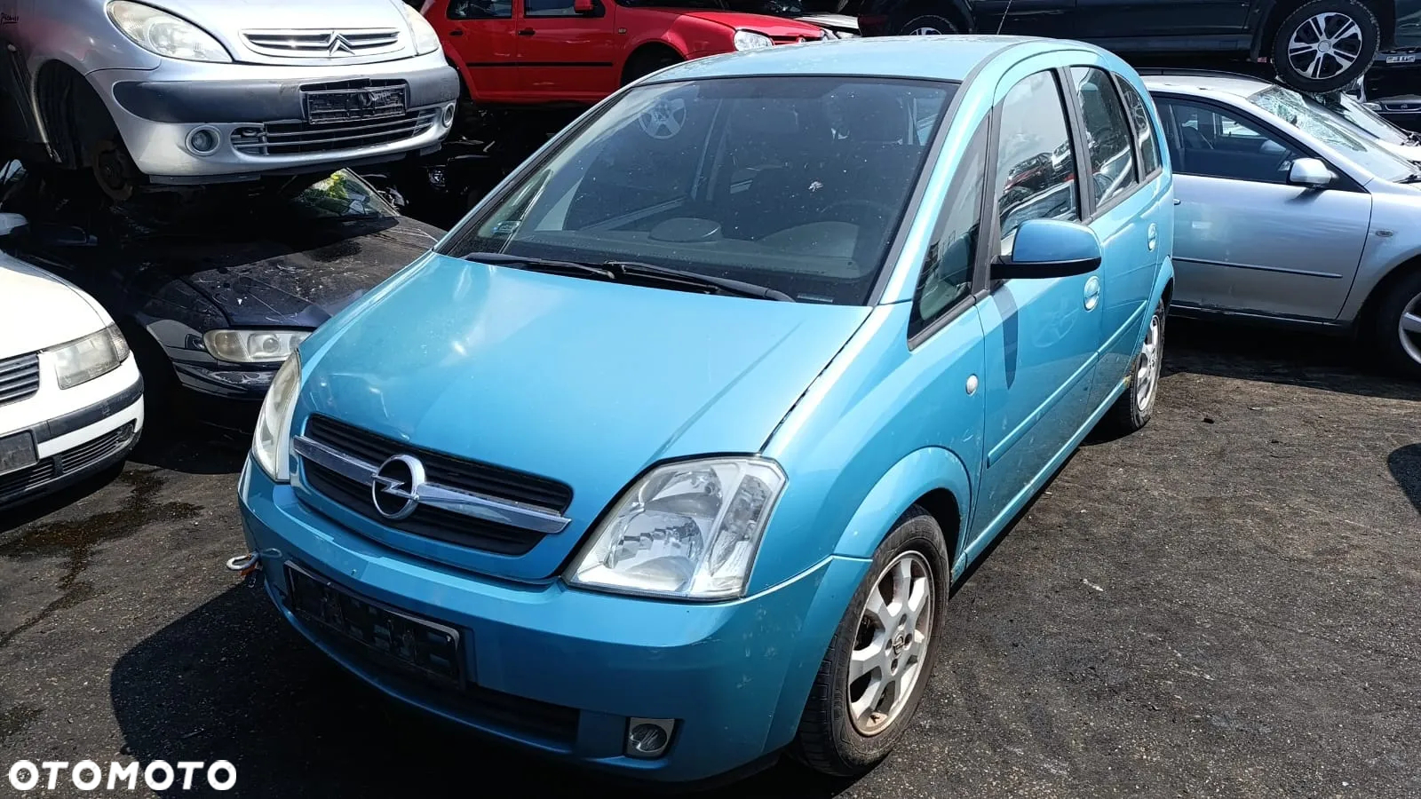 35361 opel meriva a 1.6 16v z16xe na części lakier Z397 - 10