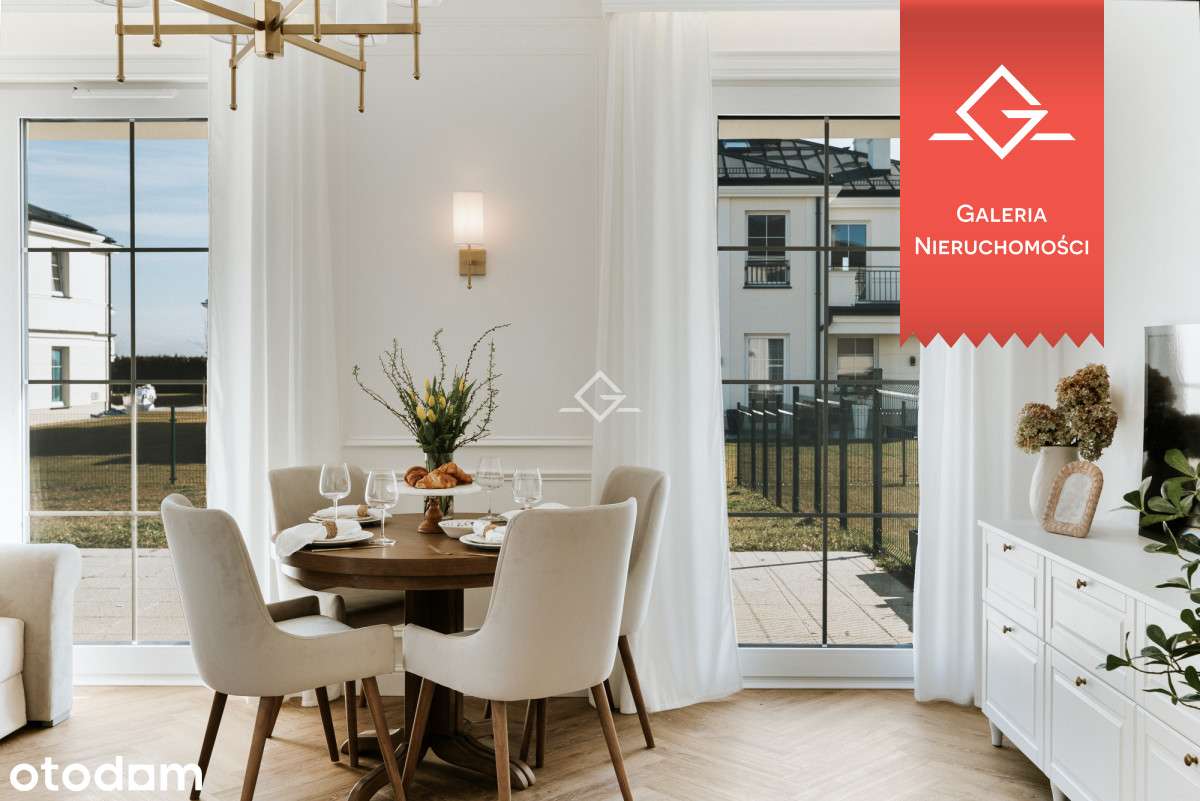 prestiżowe zamknięte osiedle 3 pokoje ogród 290 m