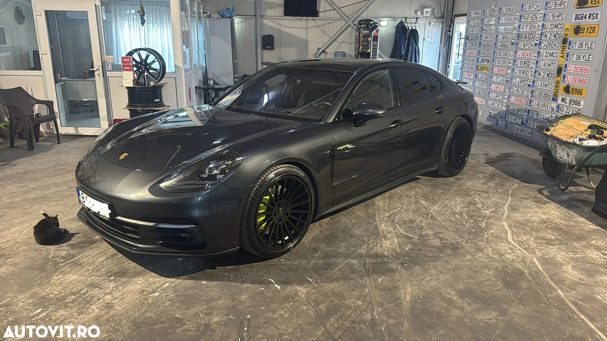 Jante Hamann Porsche Cayenne 22 R22 Black Anvelope vara - 9