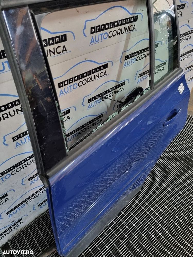 Usa Stanga Spate Volkswagen Tiguan 5N 2007 - 2011 SUV 4 Usi Albastru (1114) ZGÂRIATA - 6