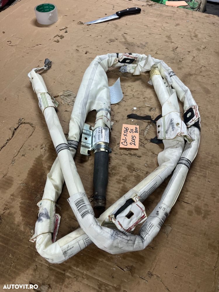 Airbag cortina stanga Mercedes GL x166 2015 - 2