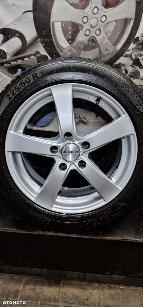 ALUFELGI +OPONY ZIMOWE 225/50 17" 5x120 ET42 OPEL INSIGNIA - 11