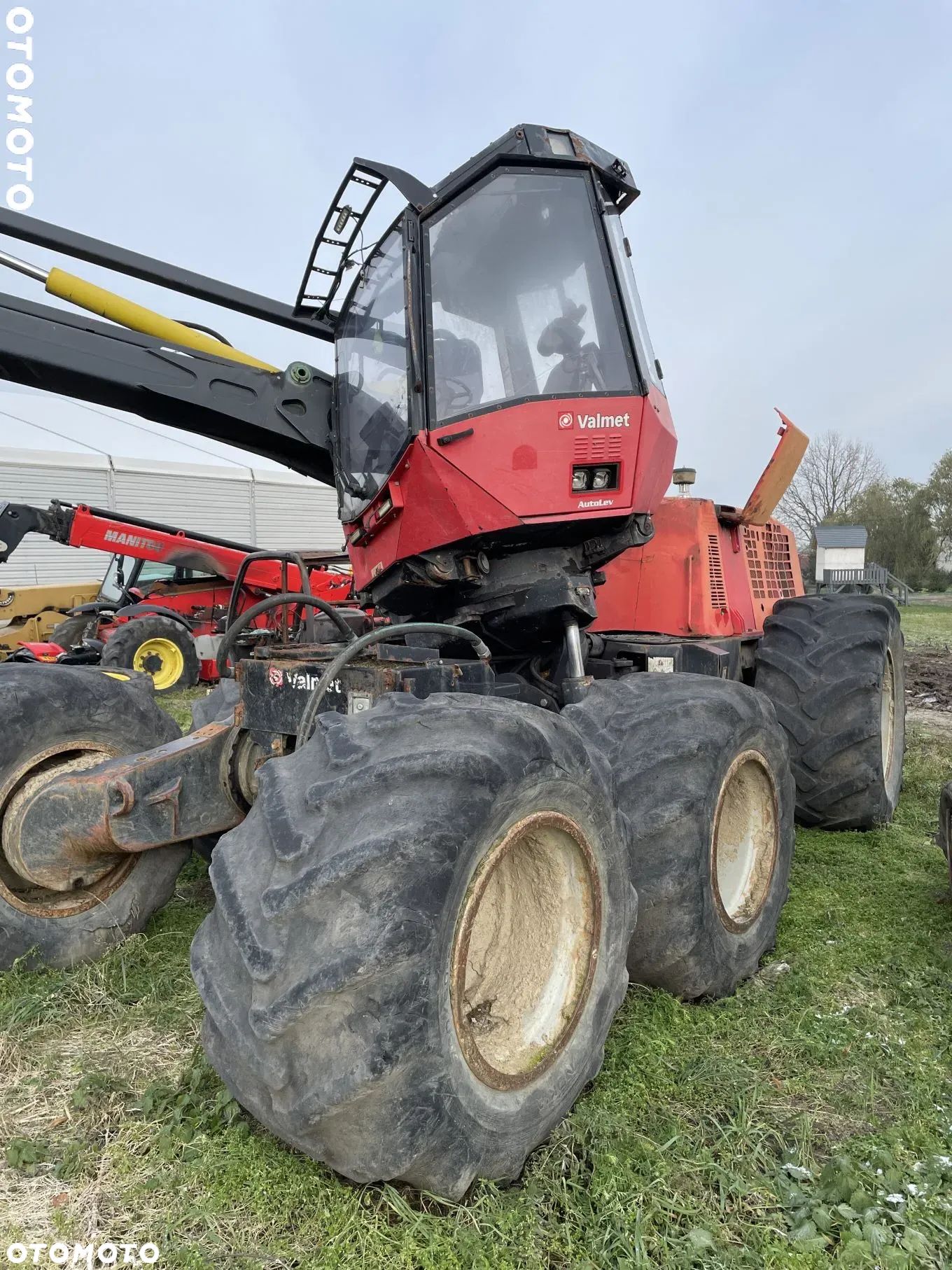 Valmet Komatsu 911.1 - harvester CZĘŚCI - 1