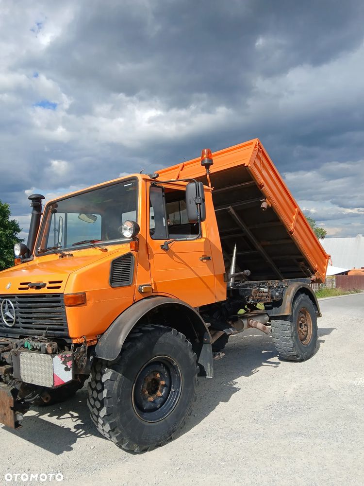 Mercedes-Benz Unimog 1450 4x4 Czołownica Ciagnik rolniczy - 16
