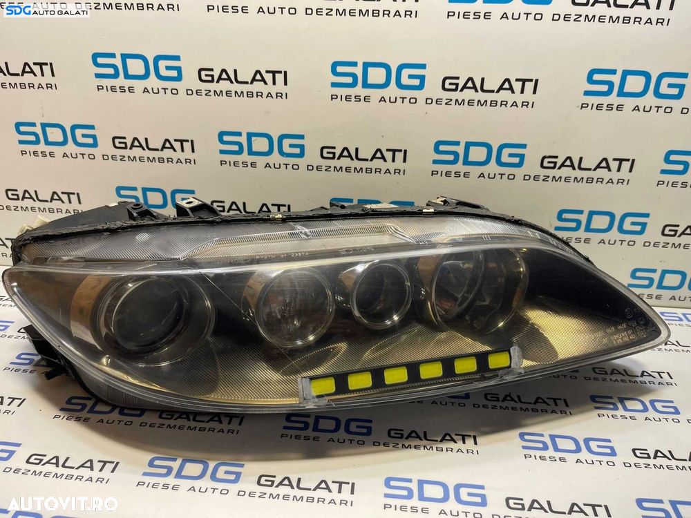 Far Dreapta Xenon cu Lupa si Modificare Banda Led Mazda 6 2002 - 2008 Cod 130732908601 [B3007] - 1