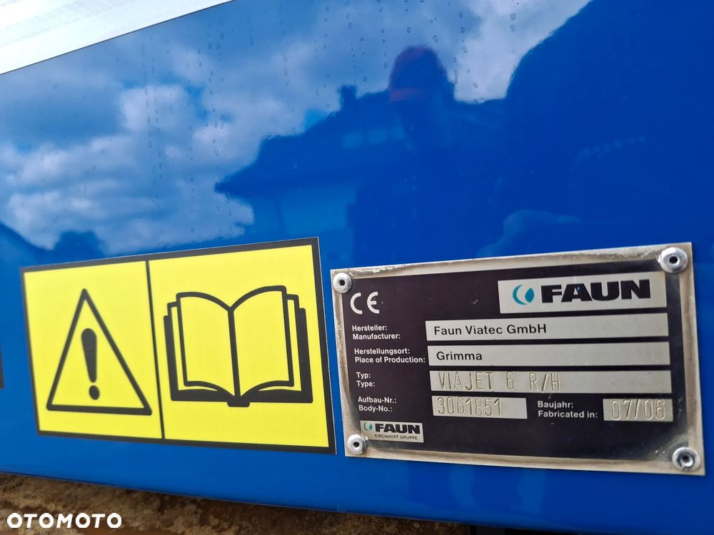 Mercedes-Benz Atego 1523 Zamiatarka FAUN Zamiatarka Uliczna Kamera Cofania Oświetlenie Ostrzegawcze Regulowane Zawieszenie - 19