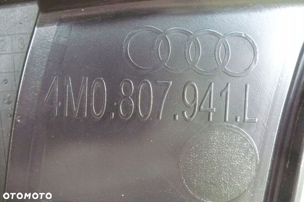 AUDI Q7 II 4M0 S-LINE LFT 19R-SPOJLER ZDERZAKA TYŁ - 12
