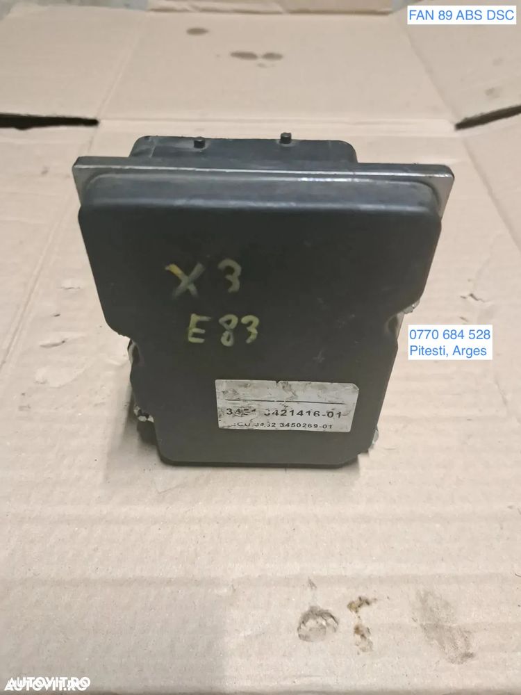 Modul unitate pompa ABS DXC 4WD originala BMW X3 E83+LCI - 1