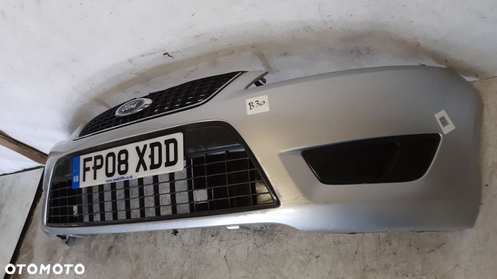 ^ ZDERZAK PRZÓD PRZEDNI DO FORD MONDEO MK4 IV 66 SREBRNY  GRILL - 3