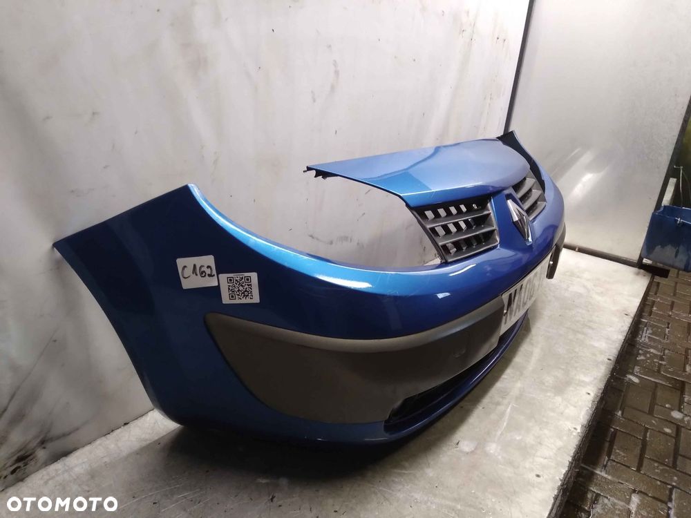 ^ ZDERZAK PRZÓD PRZEDNI DO RENAULT SCENIC 2 II TEI45 NIEBIESKI HALOGENY - 2