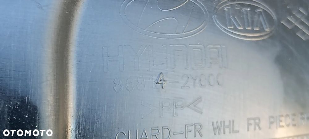 Nadkole prawy przód przednie prawe Hyundai ix35 86814-2Y000 - 7