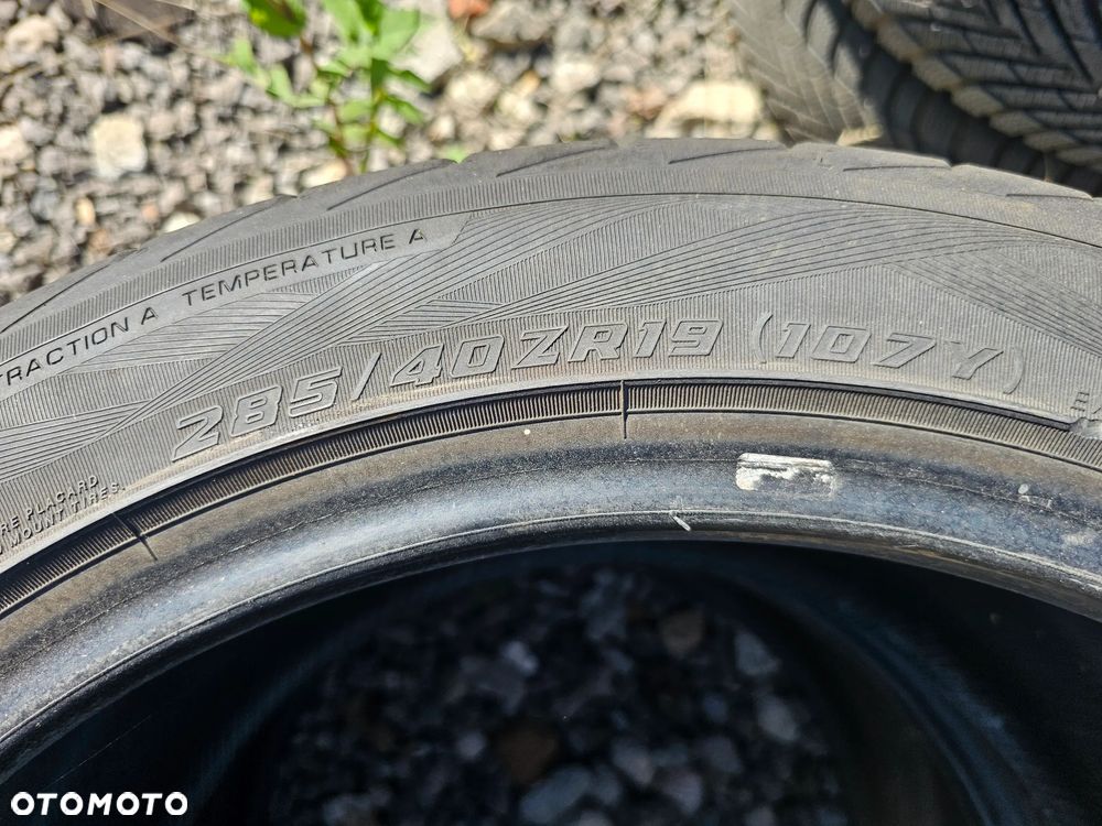 Opony letnie YOKOHAMA 285/40R19 107Y ADVAN SPORT V105 * (2szt.) (1x4,0 1x4,5) (DOT: 2x3418) L996 - 4